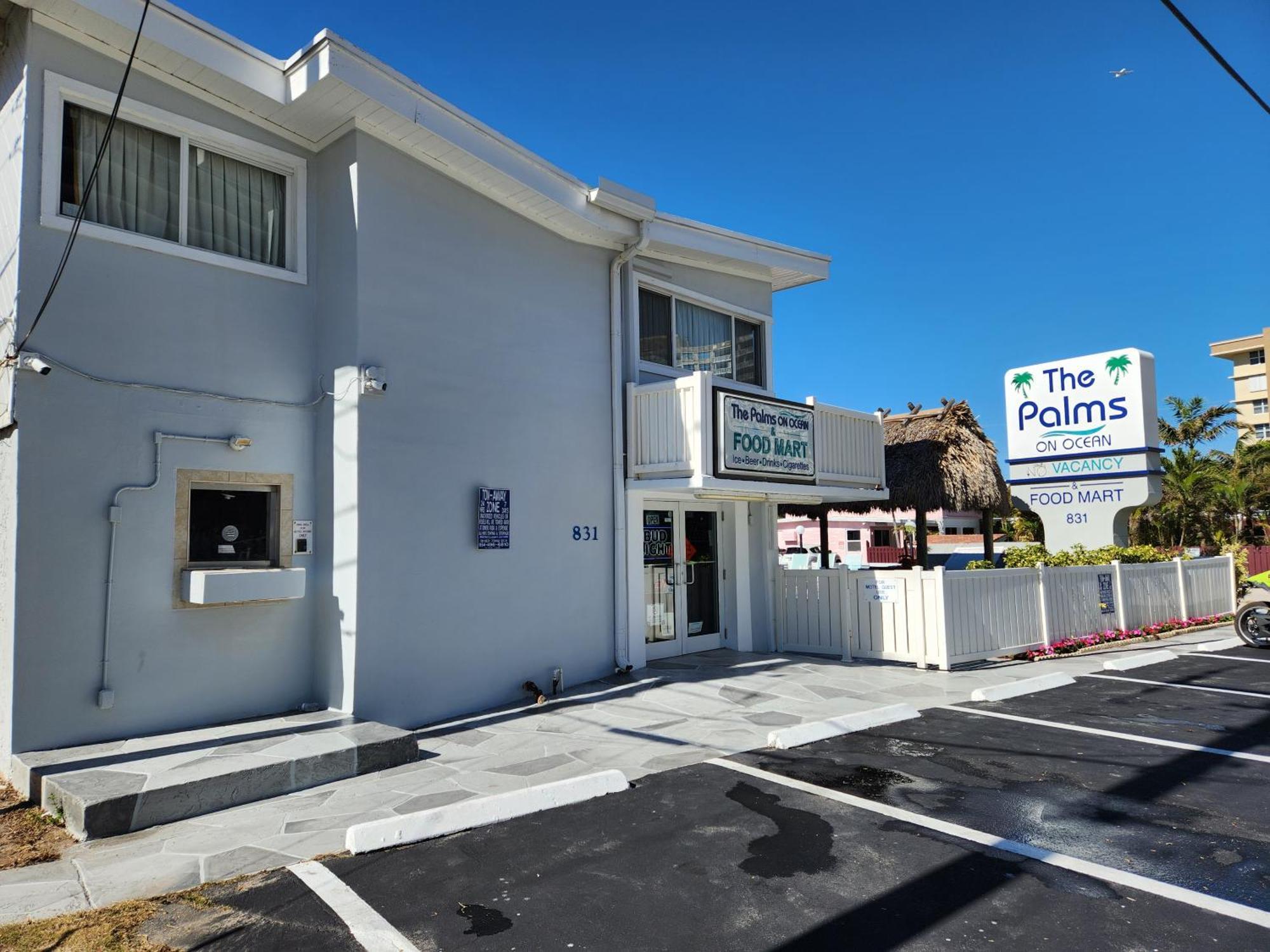 The Palms On Ocean Motel Pompano Beach Exterior photo